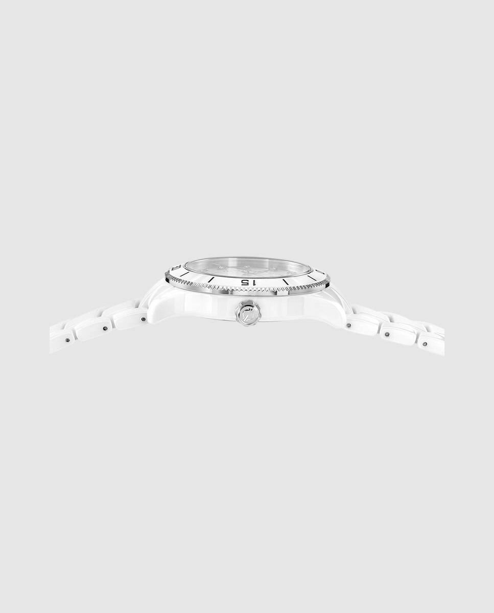 Relógio C4794 2 Ceramic de Cerâmica em Branco Branco-3