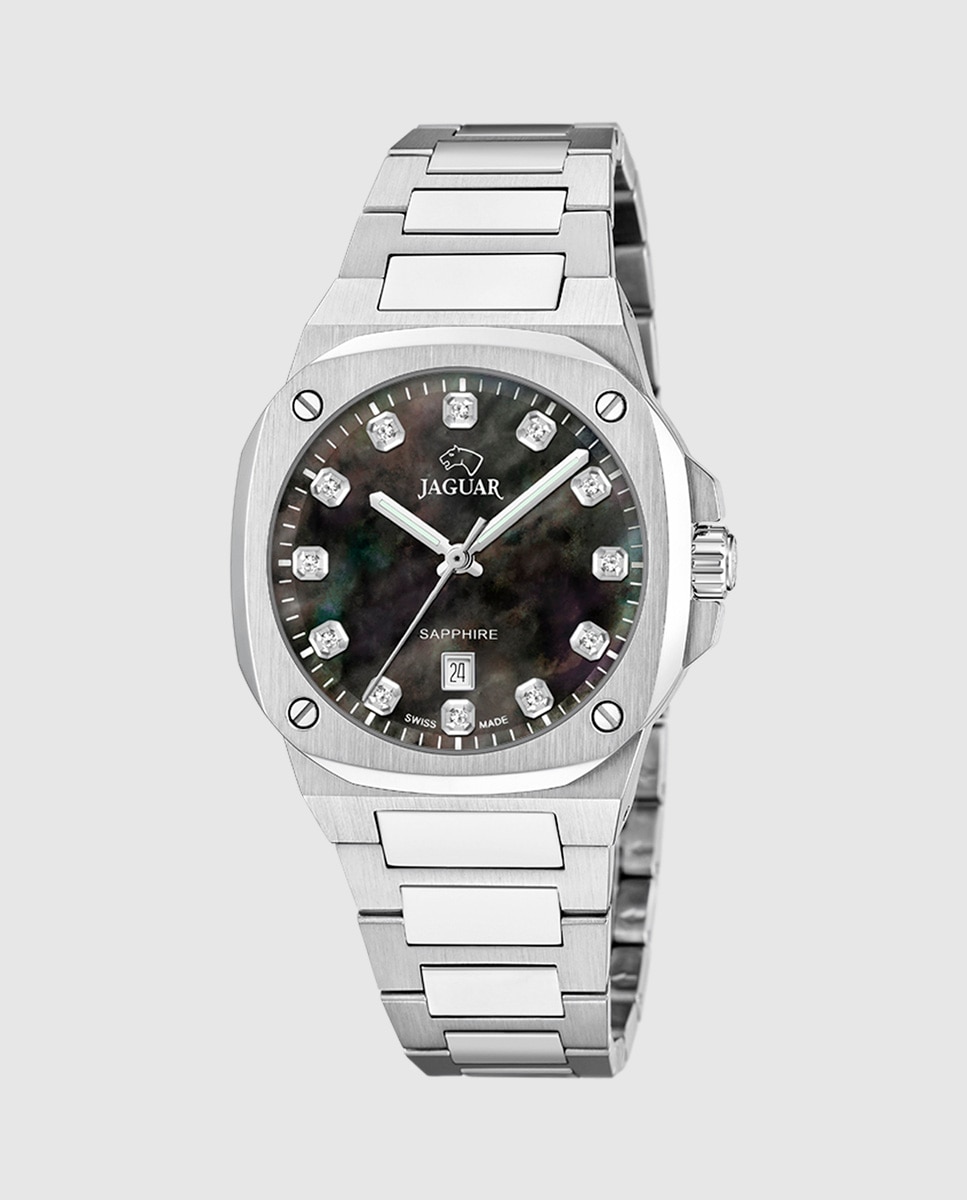 Imagem 0 de Relógio J1027/8 Rondcarre de Aço Prateado