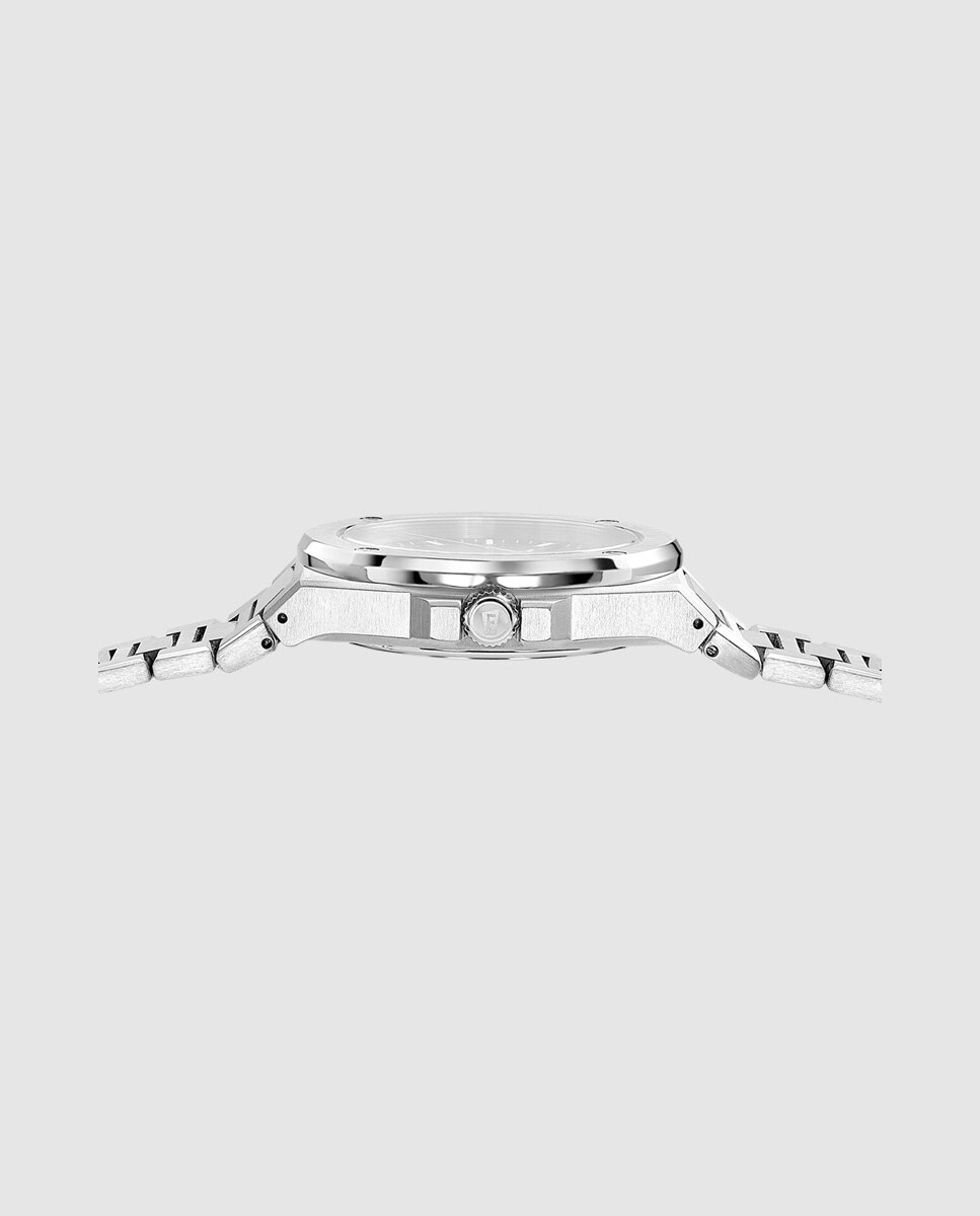 Relógio F22004 3 Swiss Made Automático de Aço Prateado Prata-3