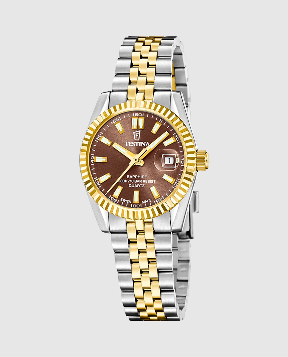 Imagem 0 de Relógio Analógico F20088 3 Swiss Made Aço Clássico de Aço Multicolor