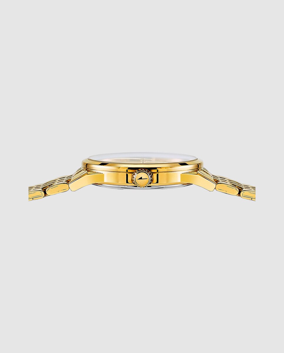 Relógio 19057/3 Classic Steel de Aço em Dourado Ouro-2