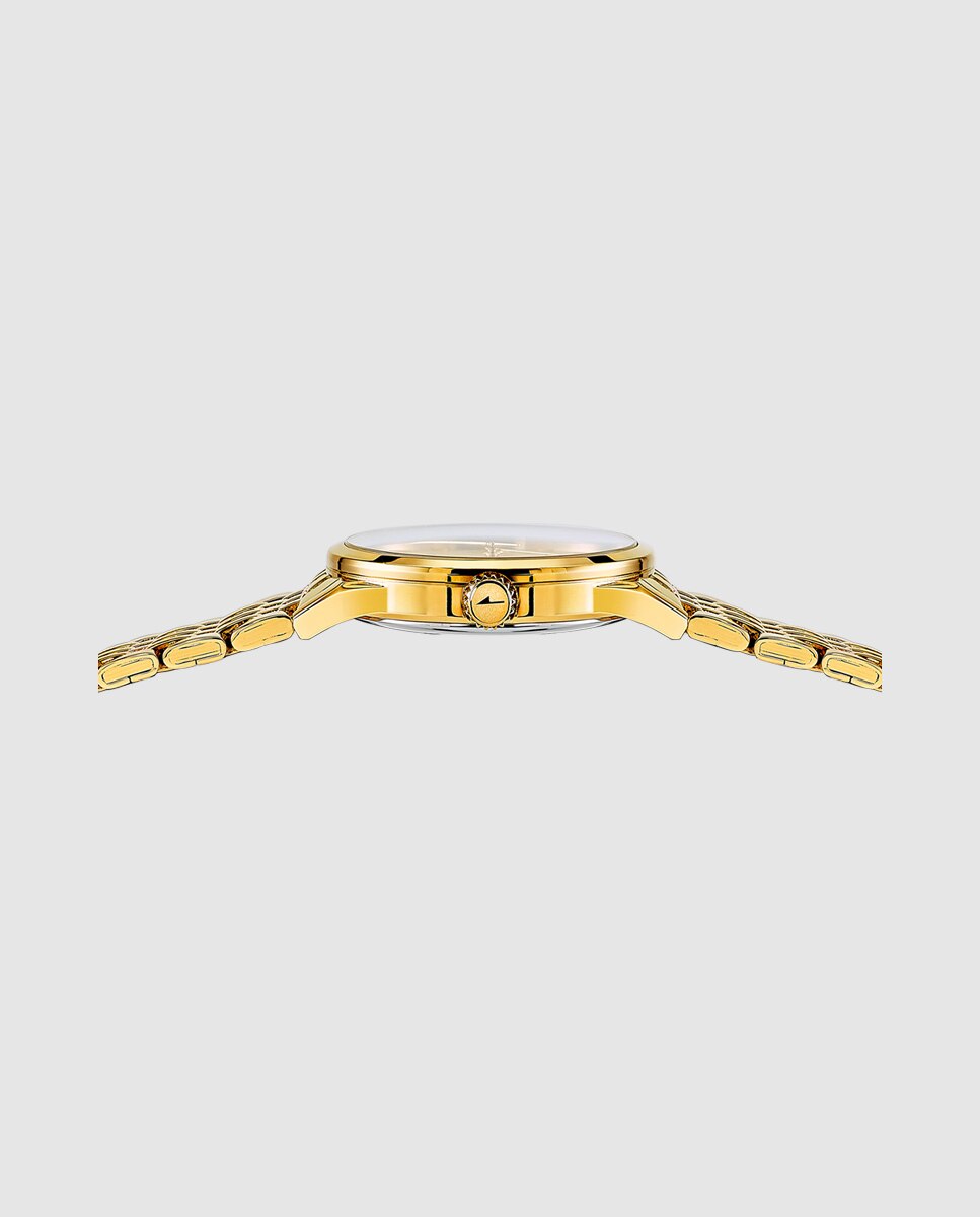 Relógio de Mulher 19059/3 Classic Steel de Aço Dourado Ouro-2