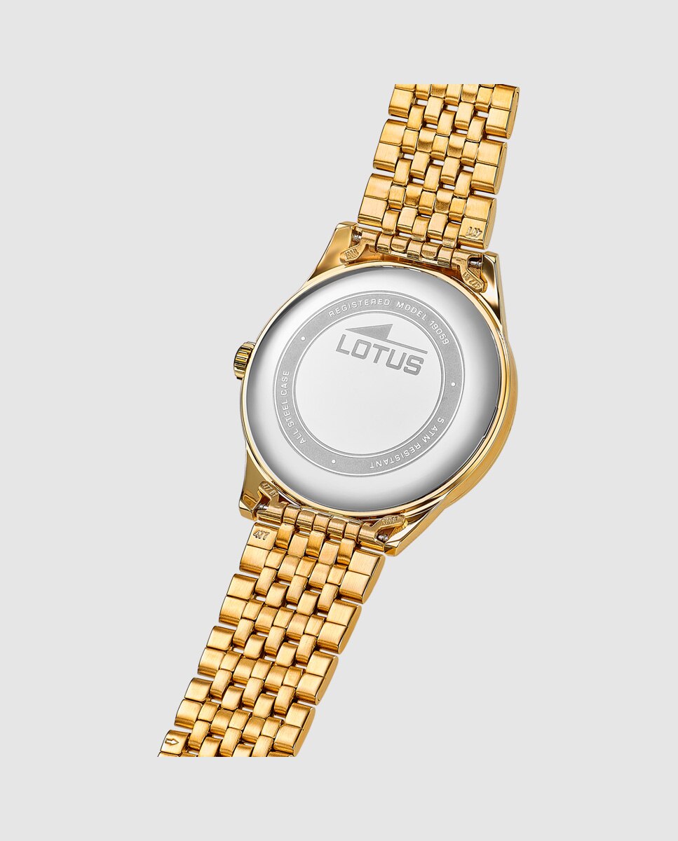 Relógio 19059/2 Classic Steel de Aço em Dourado Ouro-3