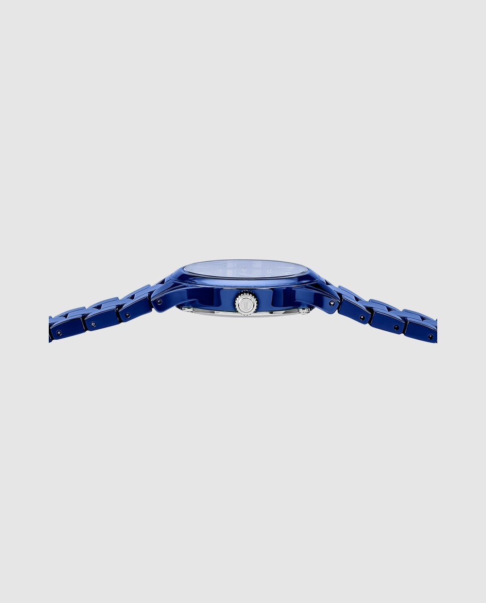 Relógio Analógico F20751 5 Ceramic de Cerâmica em Azul Azul-3