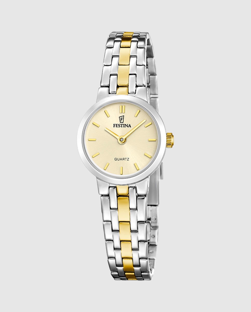 Relógio Analógico F20747 2 Mademoiselle de Aço Multicolor Multicolor-1