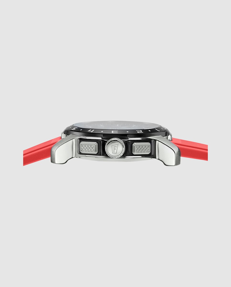 Smartwatch F23305 4 Connected Full D de Borracha em Vermelho Vermelho-4