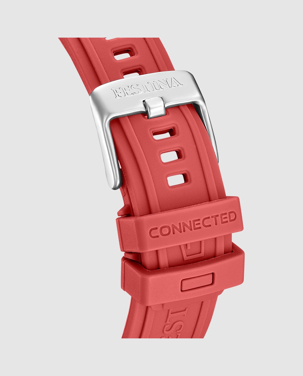 Smartwatch F23305 4 Connected Full D de Borracha em Vermelho Vermelho-6