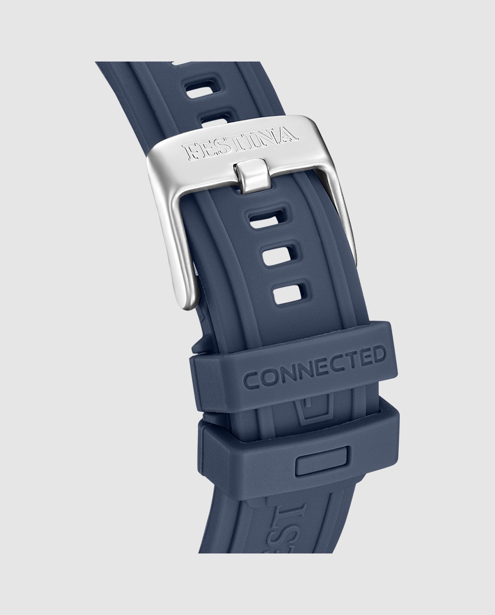 Smartwatch F23305 3 Connected Full D de Borracha em Azul Azul-7