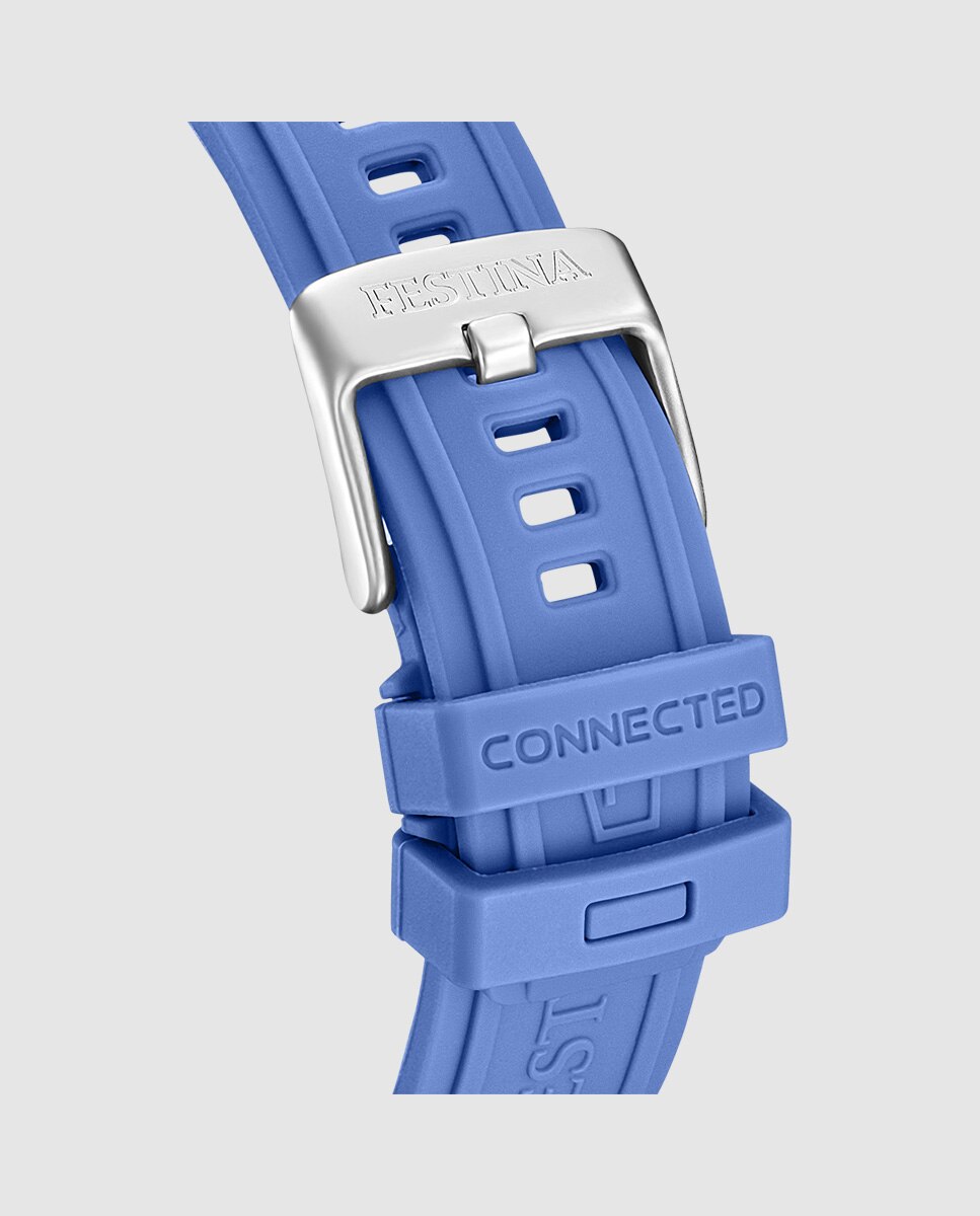 Smartwatch F23305 2 Connected Full D de Borracha em Azul Azul-6