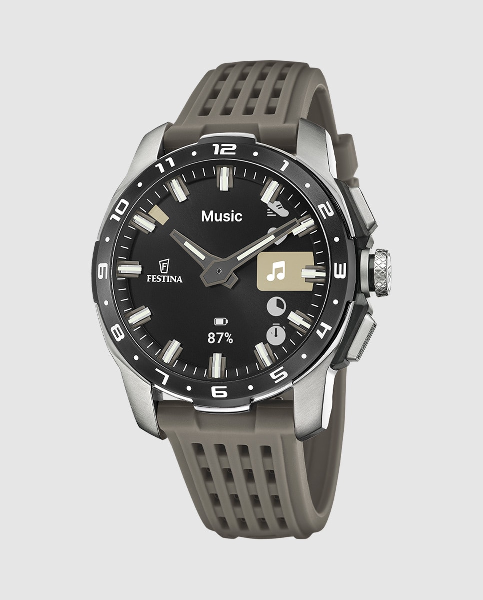 Smartwatch F23305 6 Connected Full D de Borracha em Verde Verde-1