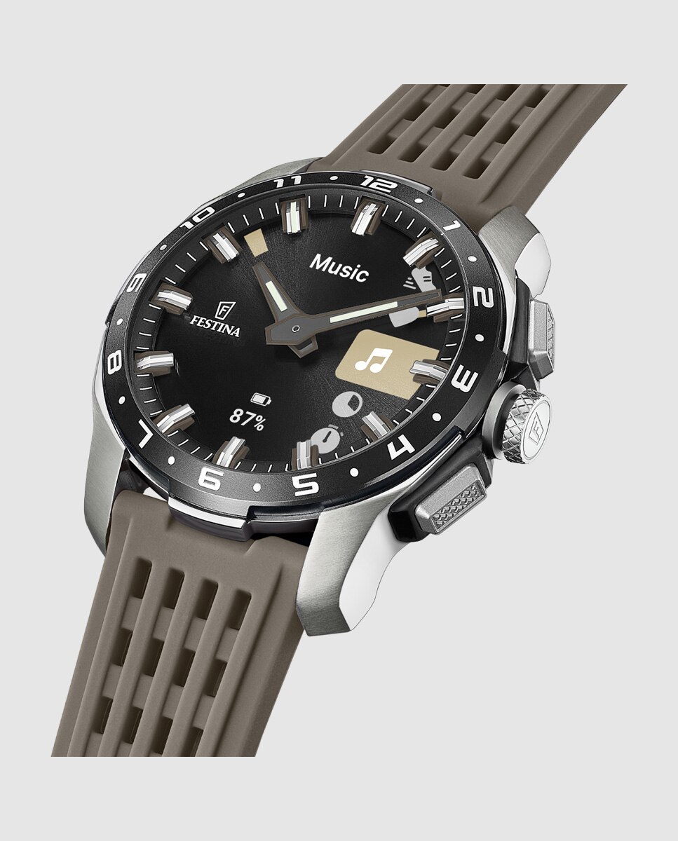 Smartwatch F23305 6 Connected Full D de Borracha em Verde Verde-2