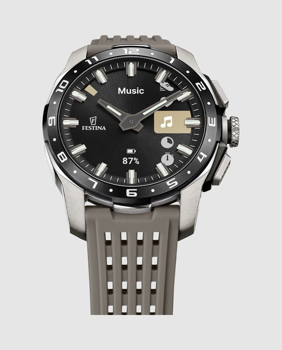Smartwatch F23305 6 Connected Full D de Borracha em Verde Verde-3