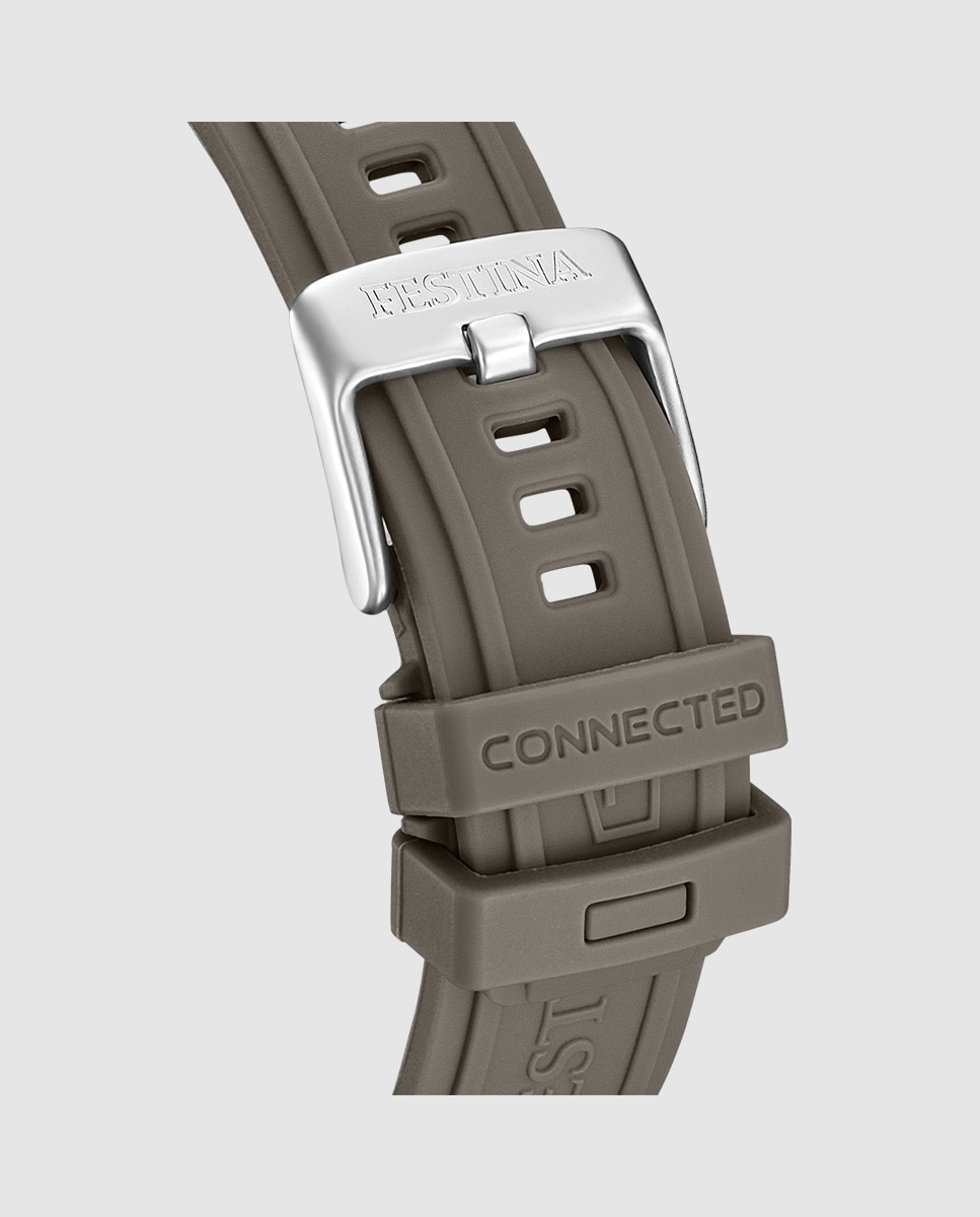 Smartwatch F23305 6 Connected Full D de Borracha em Verde Verde-6