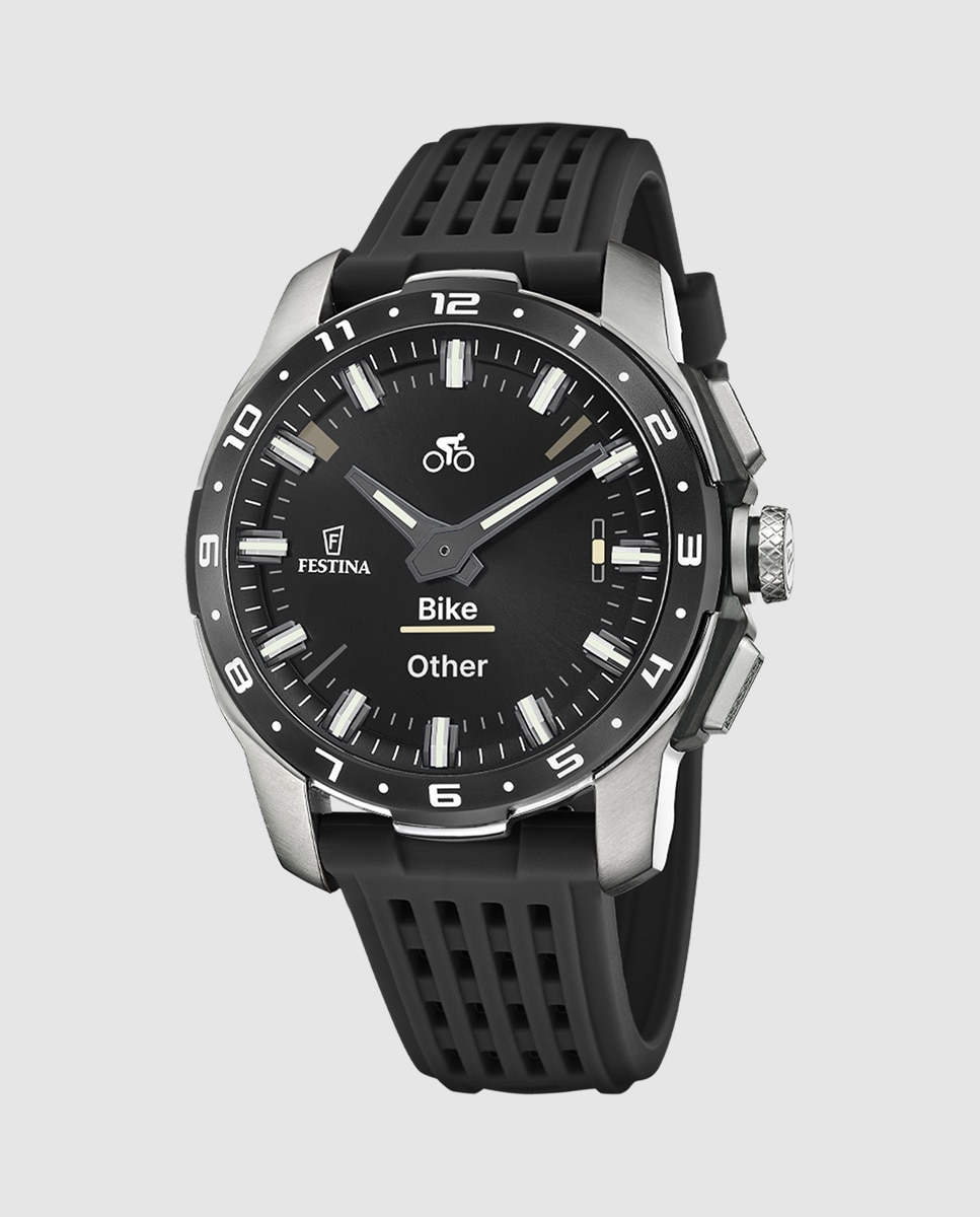 Smartwatch F23305 8 Connected Full D de Borracha em Preto Preto-1