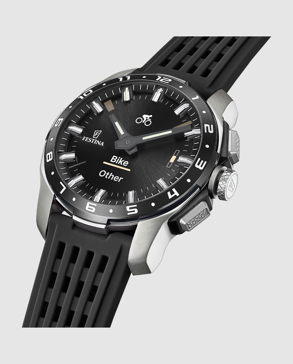 Smartwatch F23305 8 Connected Full D de Borracha em Preto Preto-2