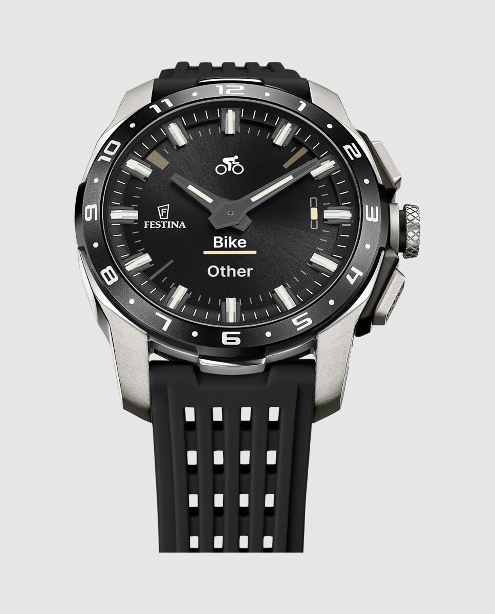Smartwatch F23305 8 Connected Full D de Borracha em Preto Preto-3