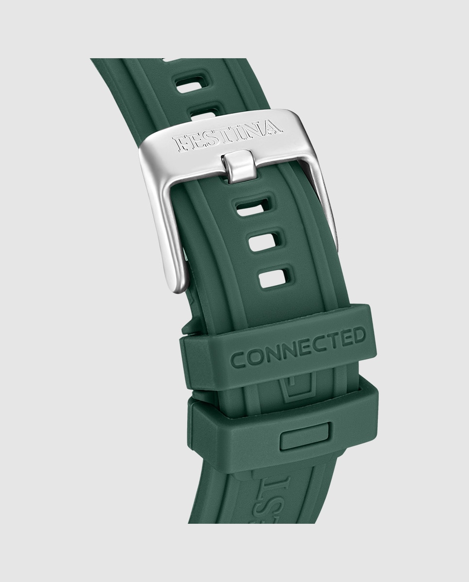 Smartwatch F23305 1 Connected Full D de Borracha em Verde Verde-6