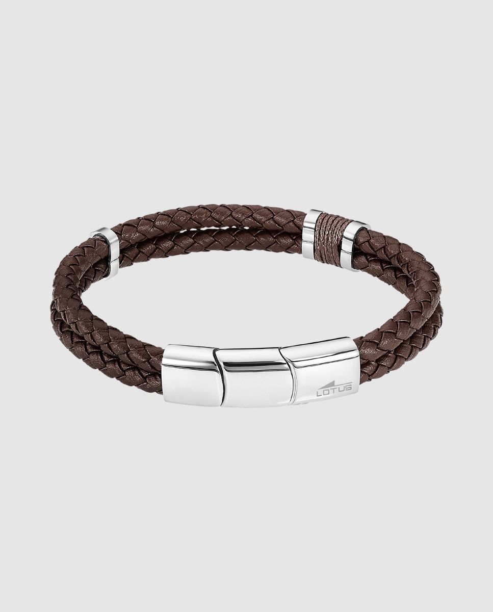 Pulseira Lotus Style Ls2529-2/2 Urban Man com Acabamento Brilhante Castanho-1