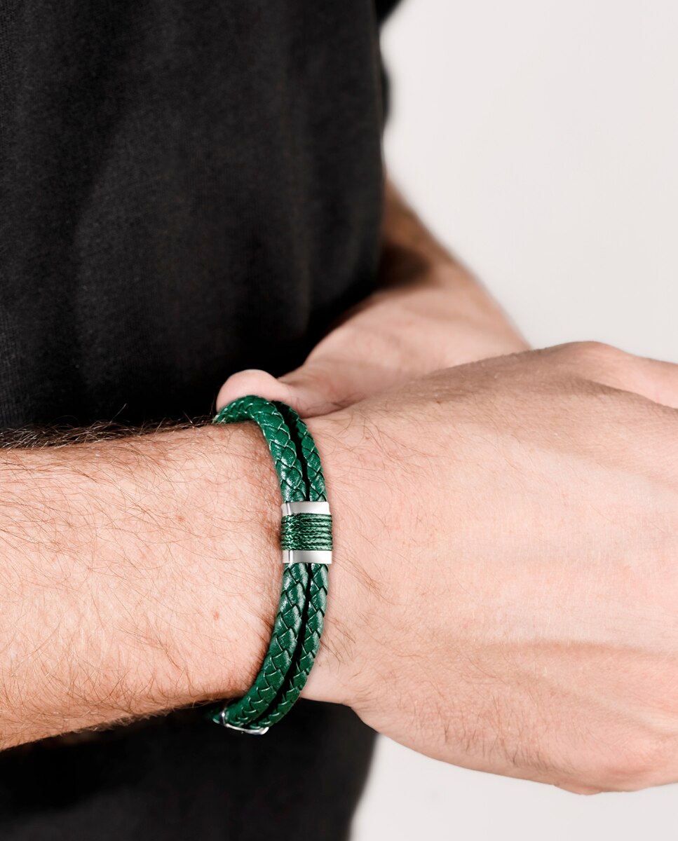 Pulseira Lotus Style Ls2529-2/4 Urban Man com Acabamento Brilhante Verde-2