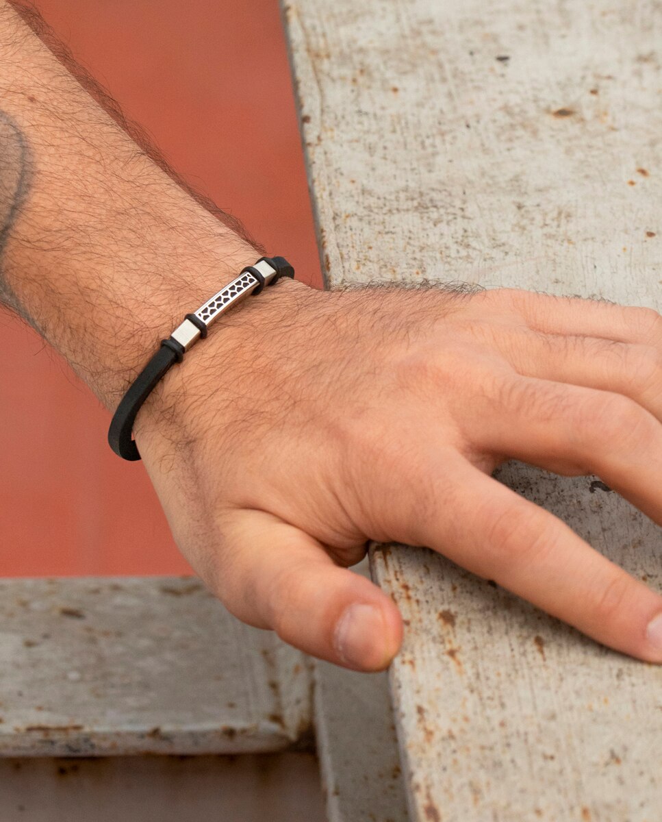 Pulseira Lotus Style Ls2537-2/1 Silent Impact Prata-2