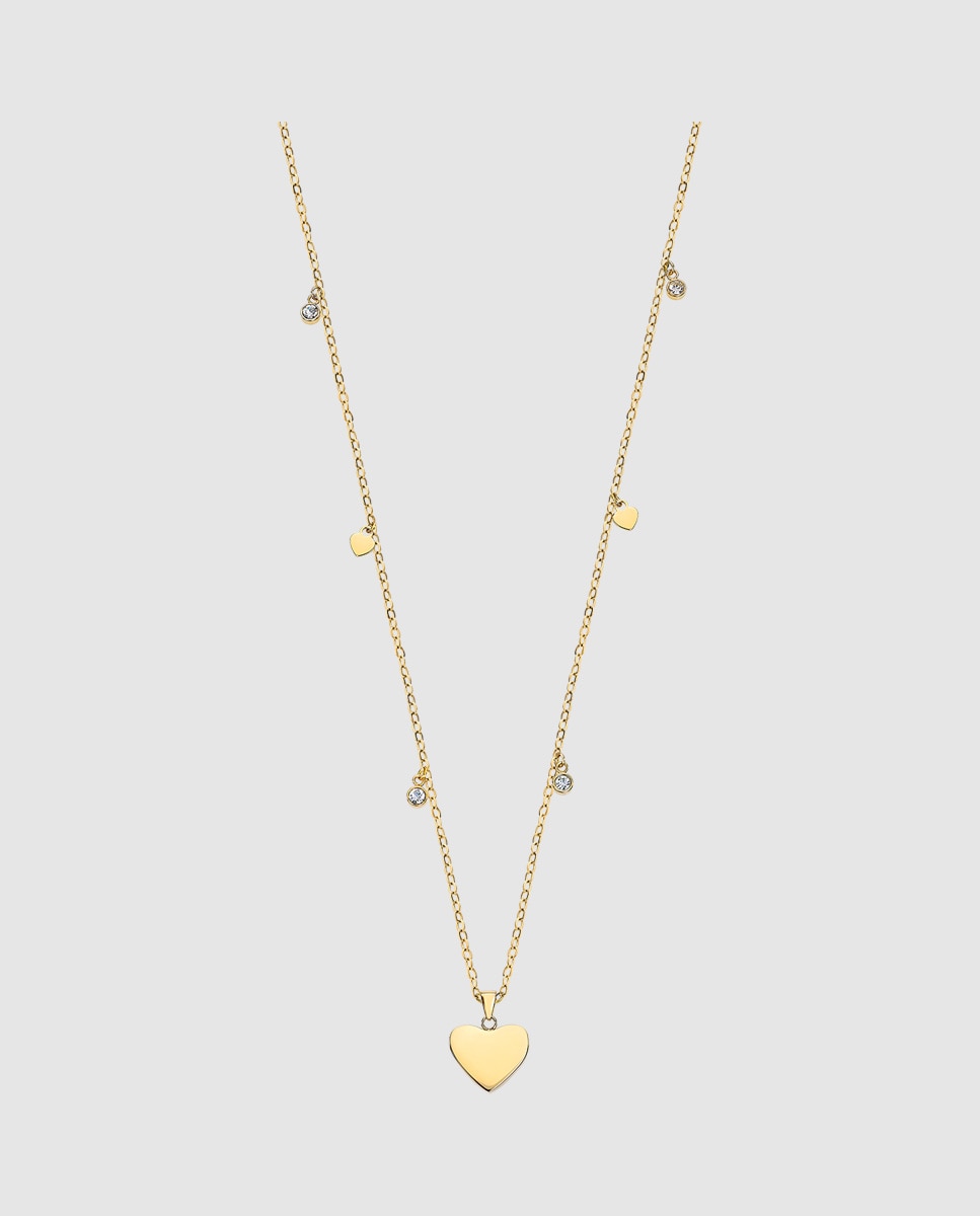 Colar Lotus Style Ls2558-1/2 Essentials com Acabamento Brilhante e Motivo Fantasia Ouro-1