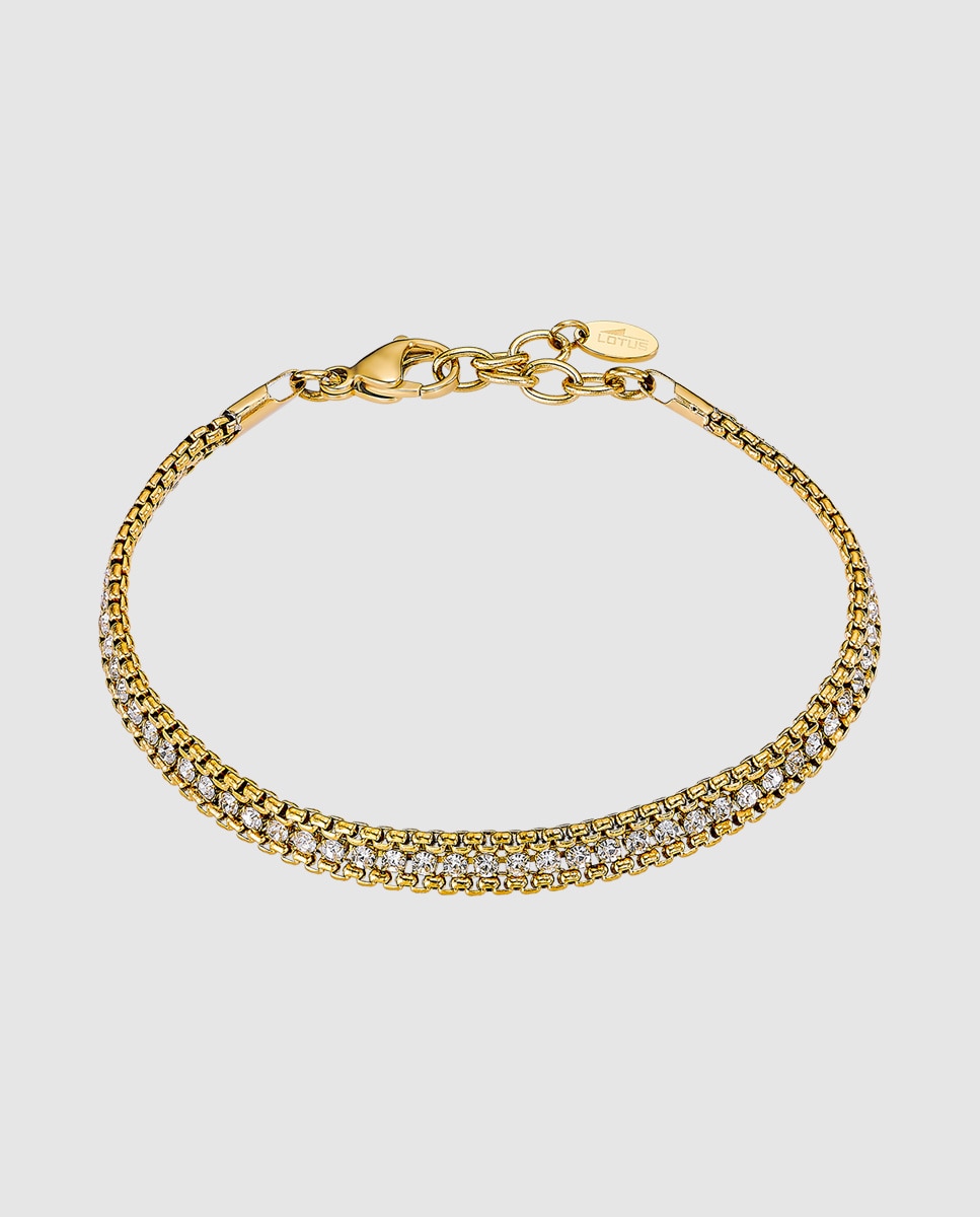 Pulseira de Corrente Lotus Style Ls2568-2 2 Iconic com Acabamento Brilhante Ouro-1