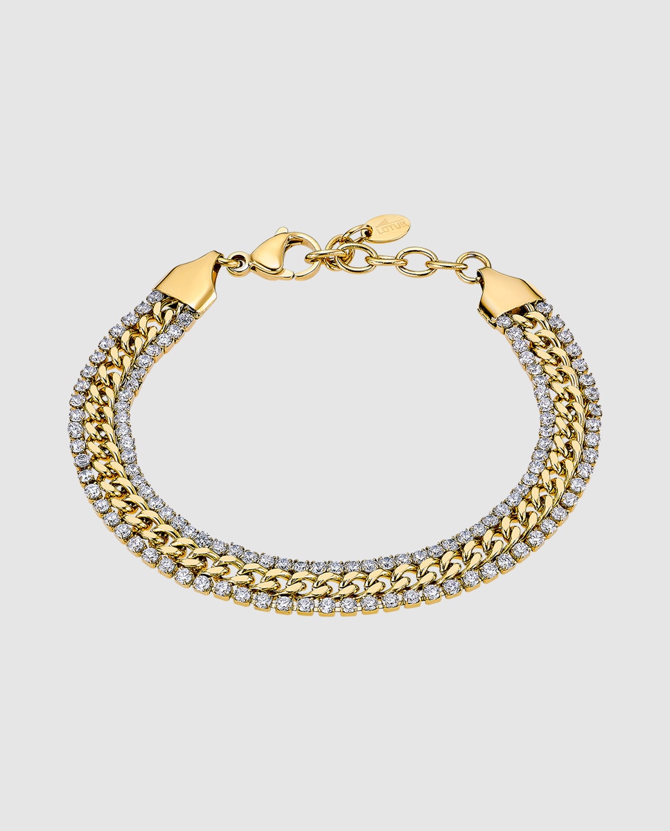 Pulseira de Elos Lotus Style Ls2569-2 2 Iconic com Acabamento Brilhante Ouro-1