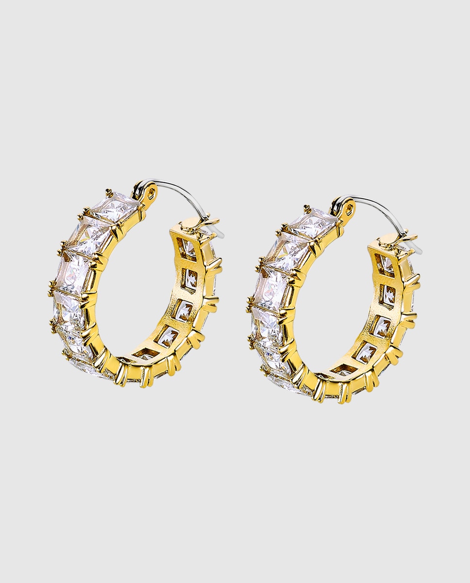 Brincos Lotus Style Ls2571-4/2 Urban Woman com Acabamento Brilhante Ouro-1