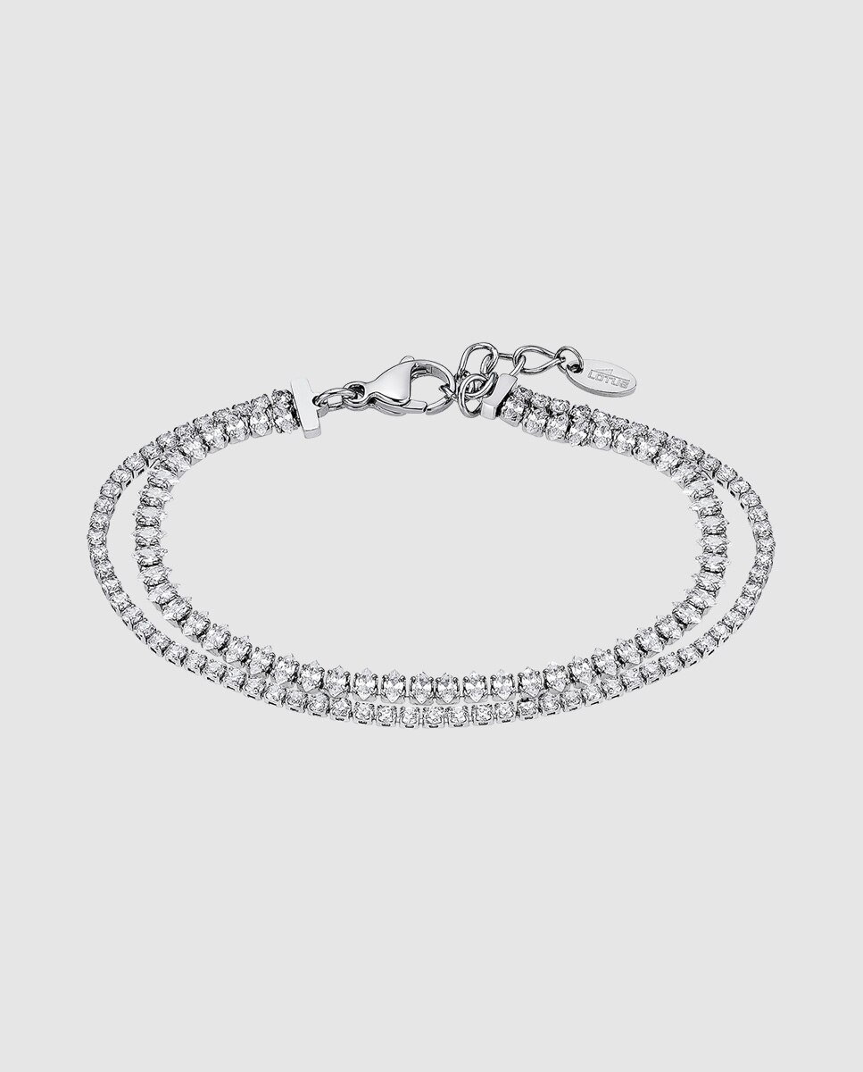 Pulseira de Corrente Lotus Style Ls2574-2 1 Iconic com Acabamento Brilhante Prata-1