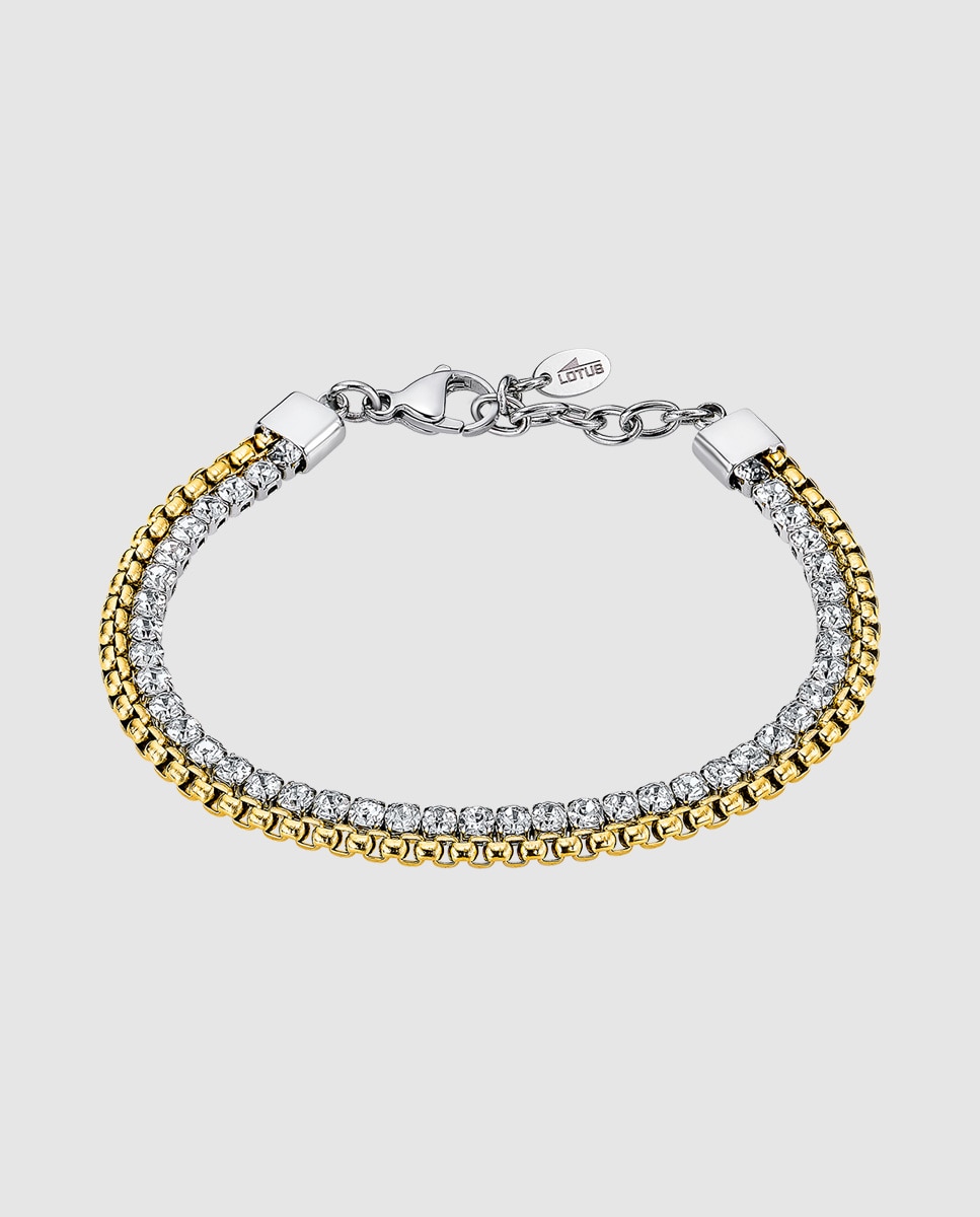 Pulseira de Corrente Lotus Style Ls2577-2 2 Iconic com Acabamento Brilhante Multicolor-1