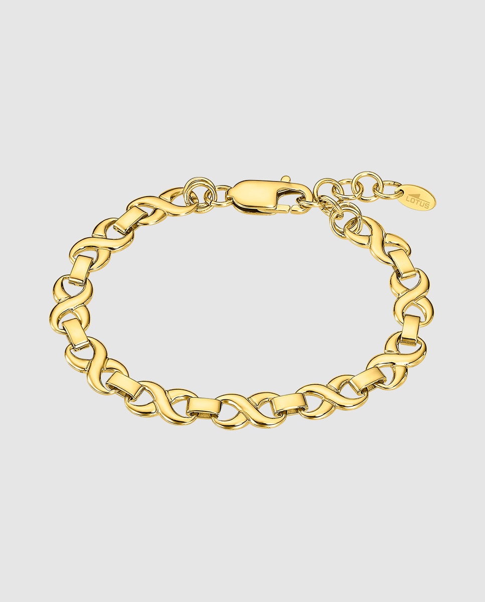 Pulseira de Elos Lotus Style Ls2578-2 2 Urban Woman com Acabamento Brilhante Ouro-1