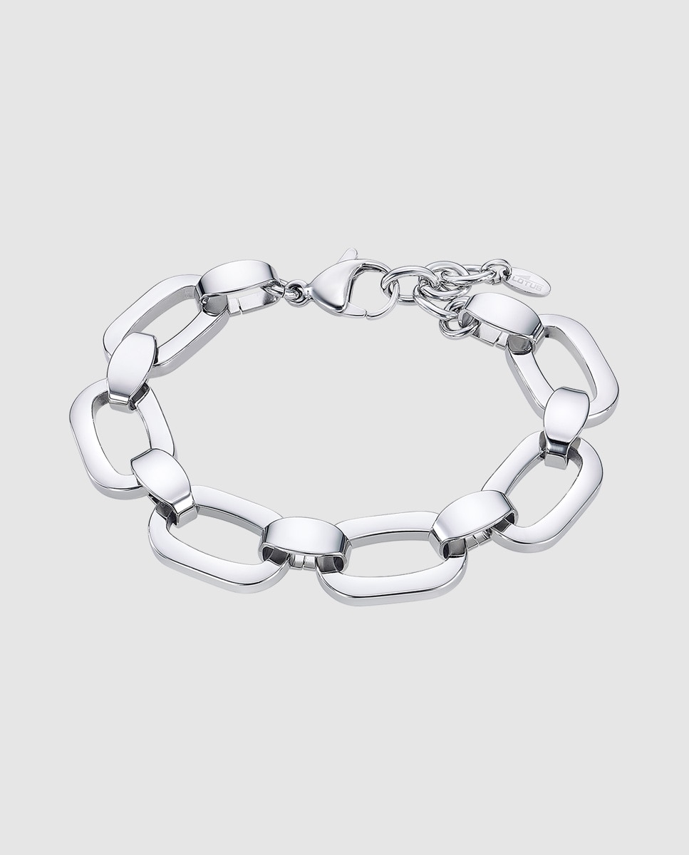 Pulseira de Elos Lotus Style Ls2581-2 1 Urban Woman com Acabamento Brilhante Prata-1