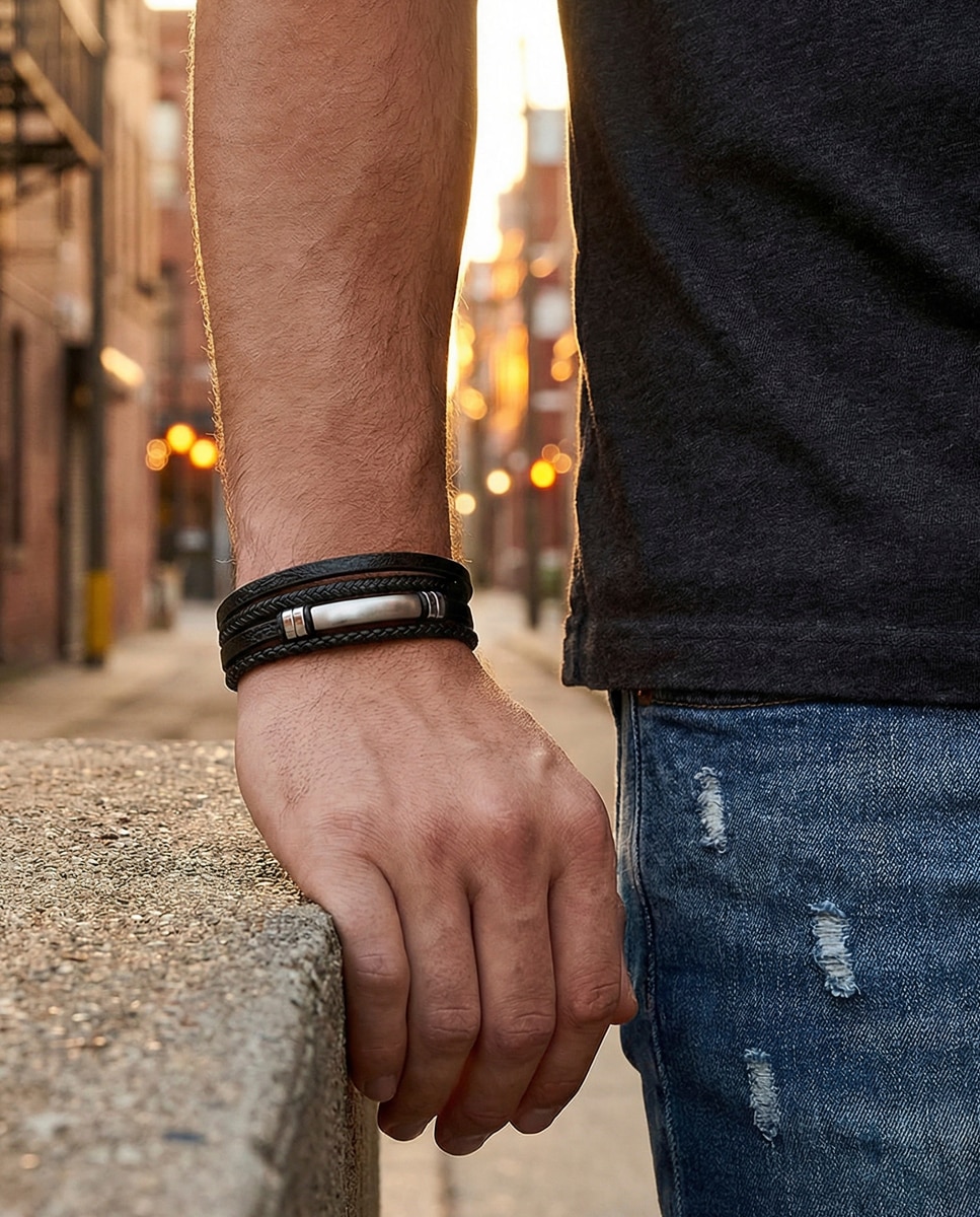 Pulseira Lotus Style Ls2589-2/1 Iron Road Prata-2