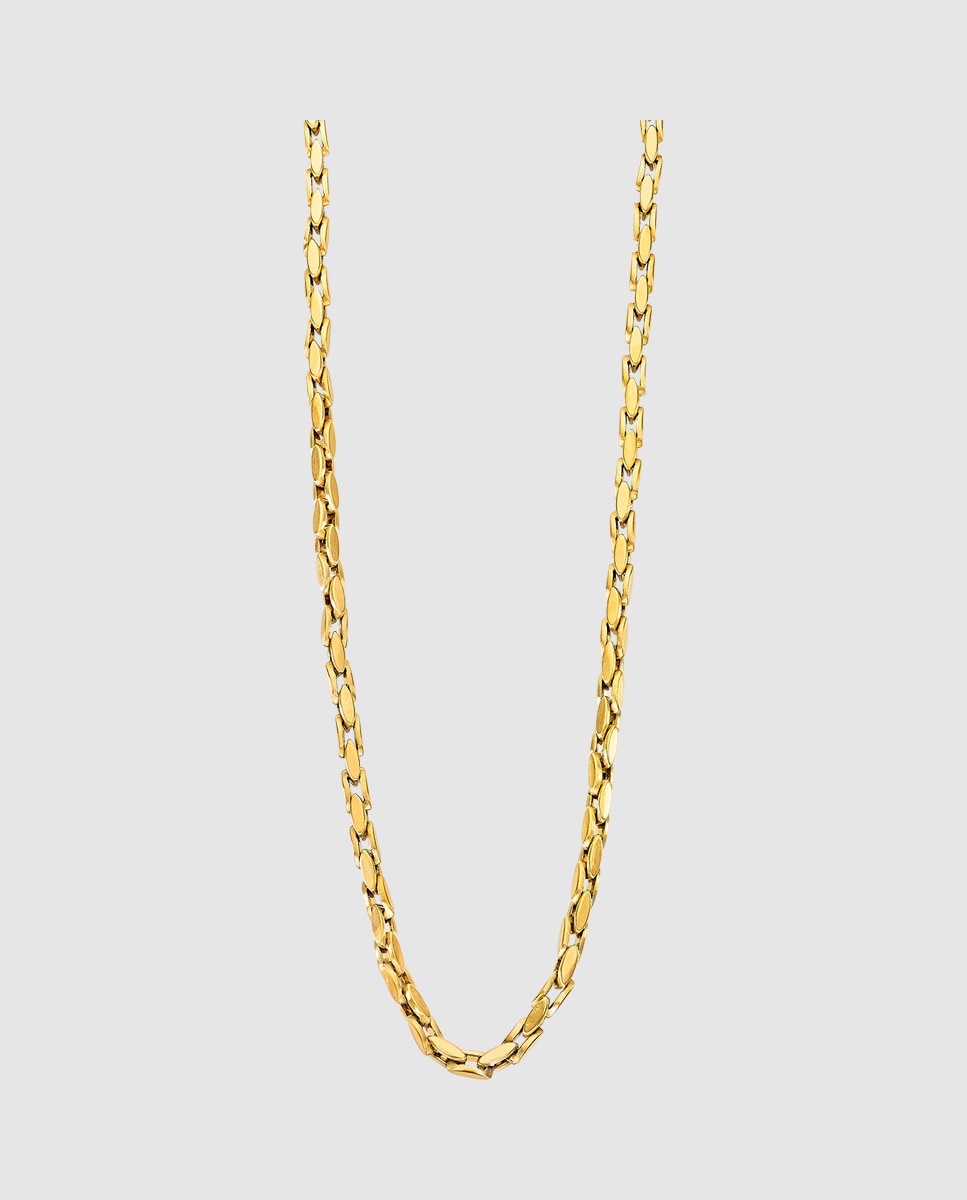 Corrente Lotus Style Ls2598-1 2 Urban Man com Acabamento Mate Ouro-1