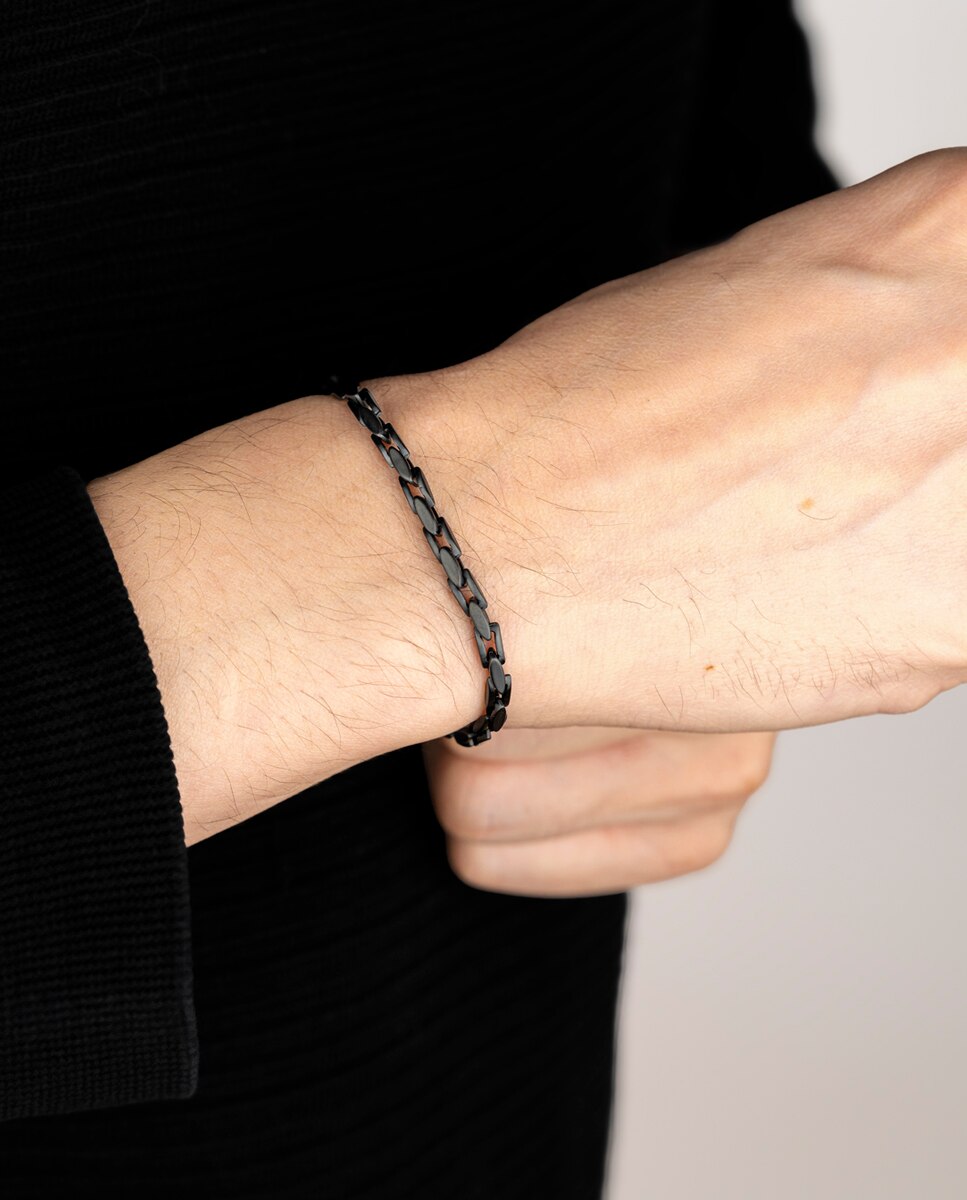 Pulseira Lotus Style Ls2598-2/3 Urban Man com Acabamento Mate Preto-2