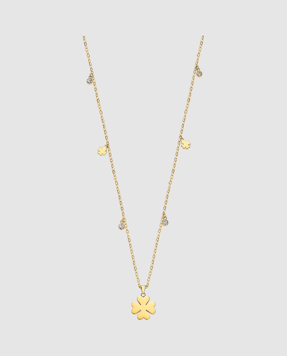 Colar Lotus Style Ls2601-1/2 Essentials com Acabamento Brilhante Ouro-1