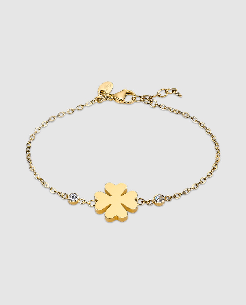Pulseira de Corrente Lotus Style Ls2601-2 2 Essentials com Acabamento Brilhante Ouro-1