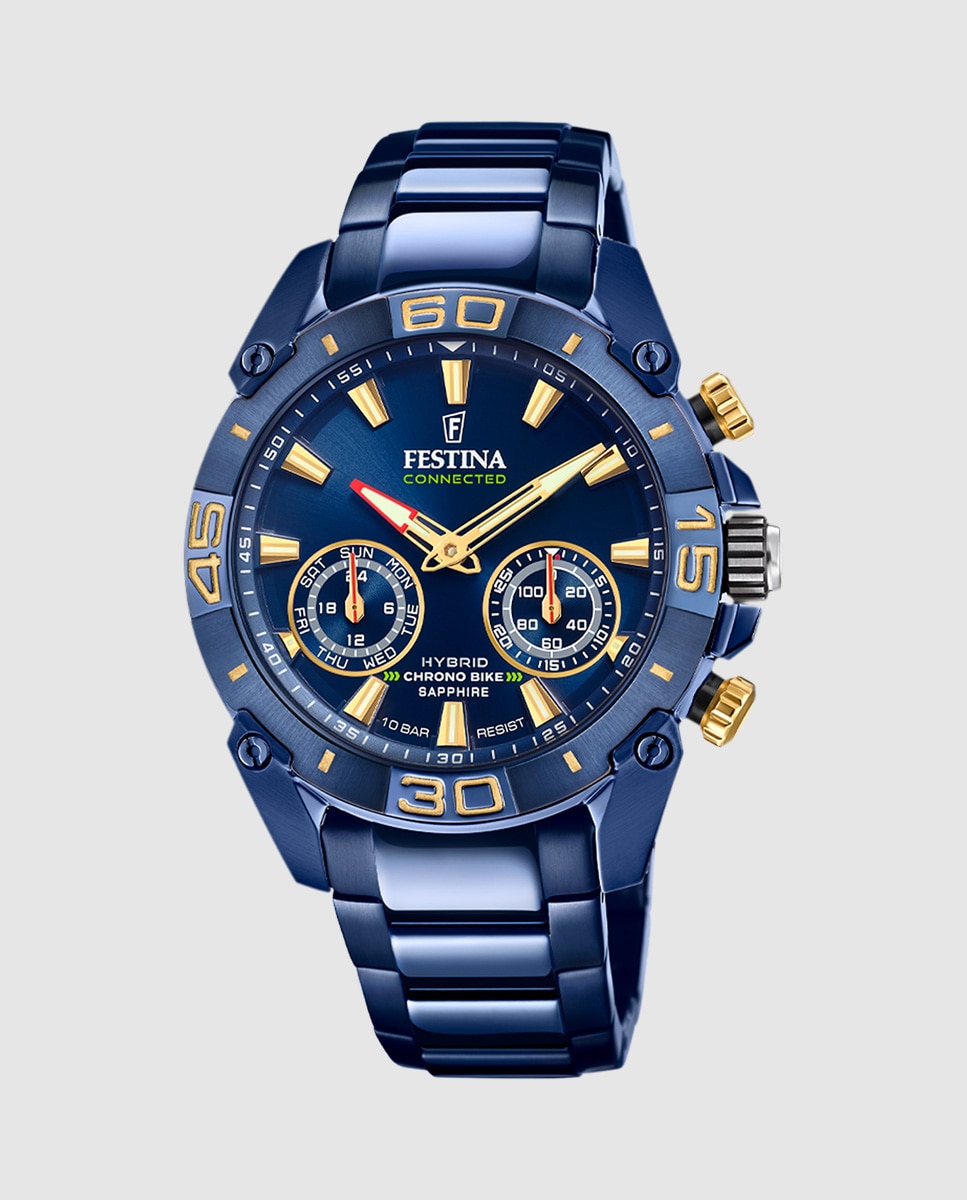 Smartwatch F20547 2 Connected de Aço Azul-1