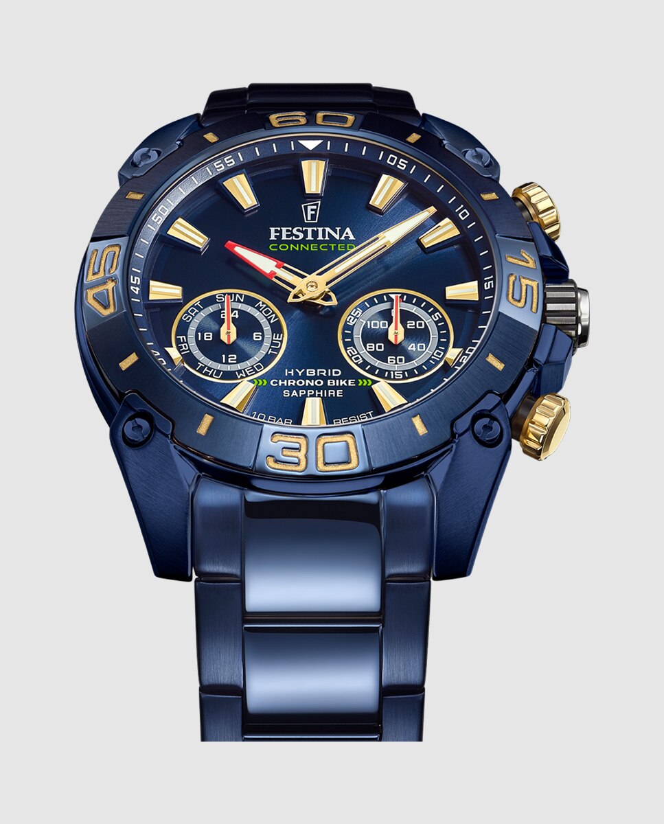 Smartwatch F20547 2 Connected de Aço Azul-2