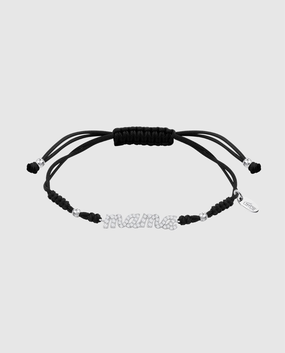 Imagem 0 de Pulseira Lotus Silver Lp3947-2/2 Mother's Love de Prata com Acabamento Brilhante e Motivo Mamã