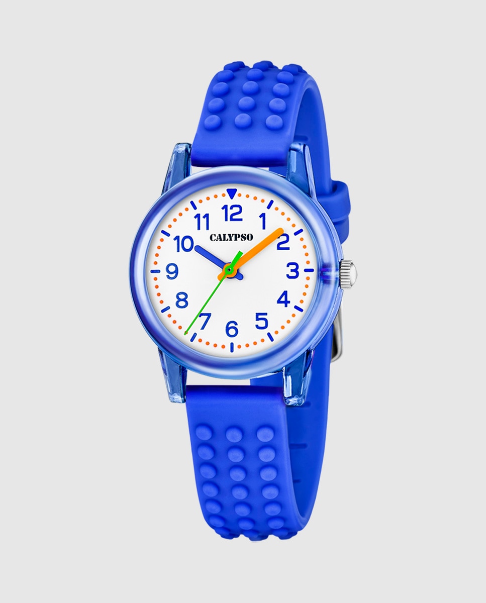 Imagem 0 de Relógio Infantil K5876 4 Junior Collection de Borracha em Azul