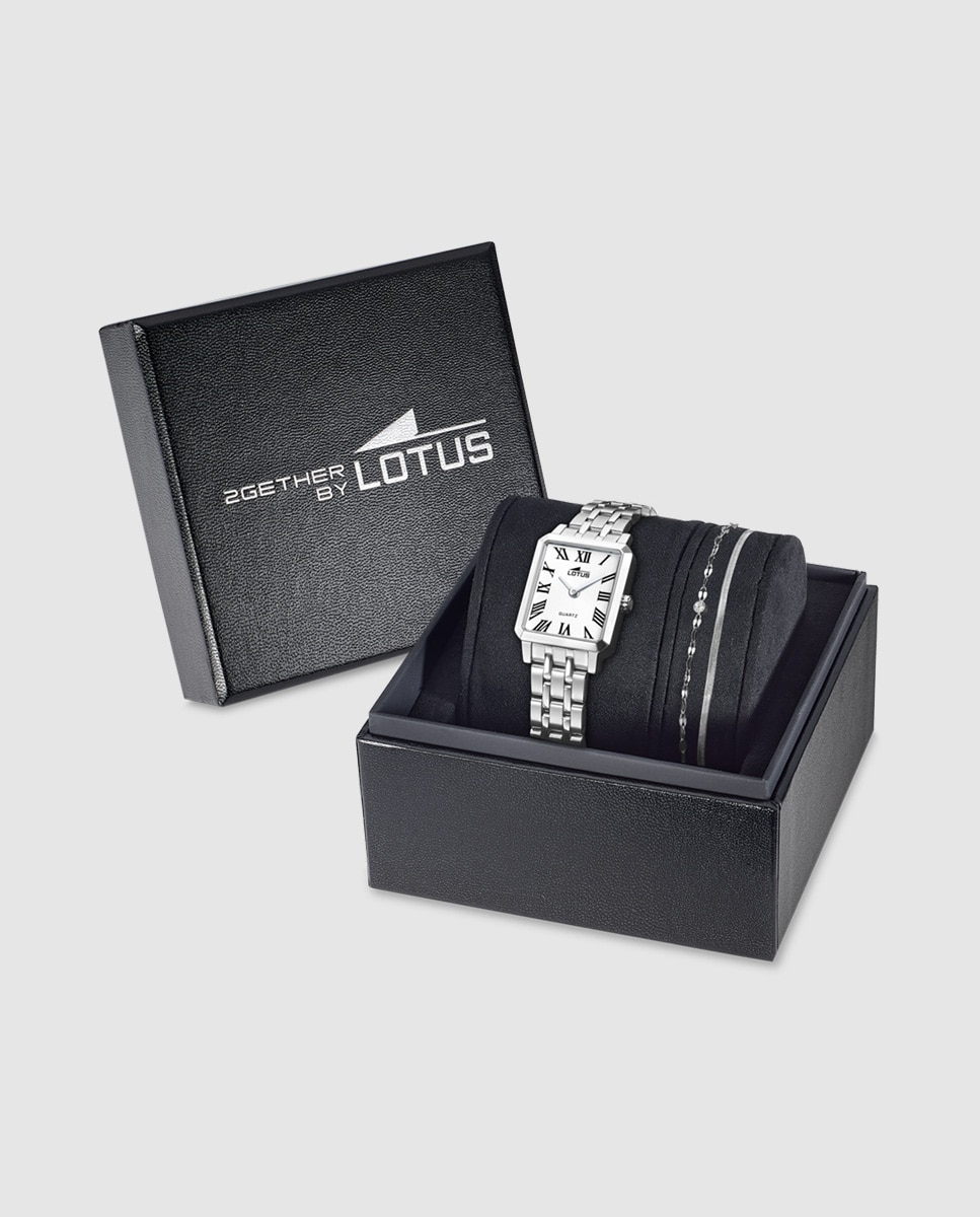 Relógio de Senhora 19008/7 2gether em Aço Prateado com Pulseira de Aço de Oferta Prata-1