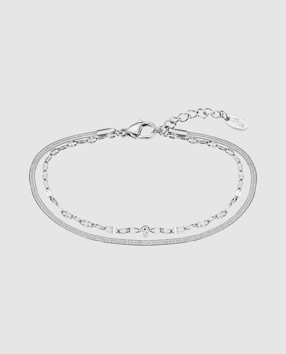 Relógio de Senhora 19008/7 2gether em Aço Prateado com Pulseira de Aço de Oferta Prata-3