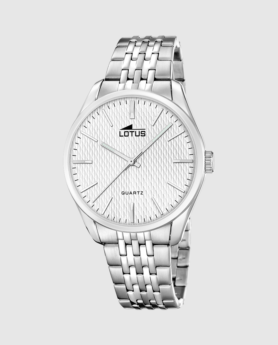 Relógio 19064 1 Minimalist de Aço Prateado Prata-1