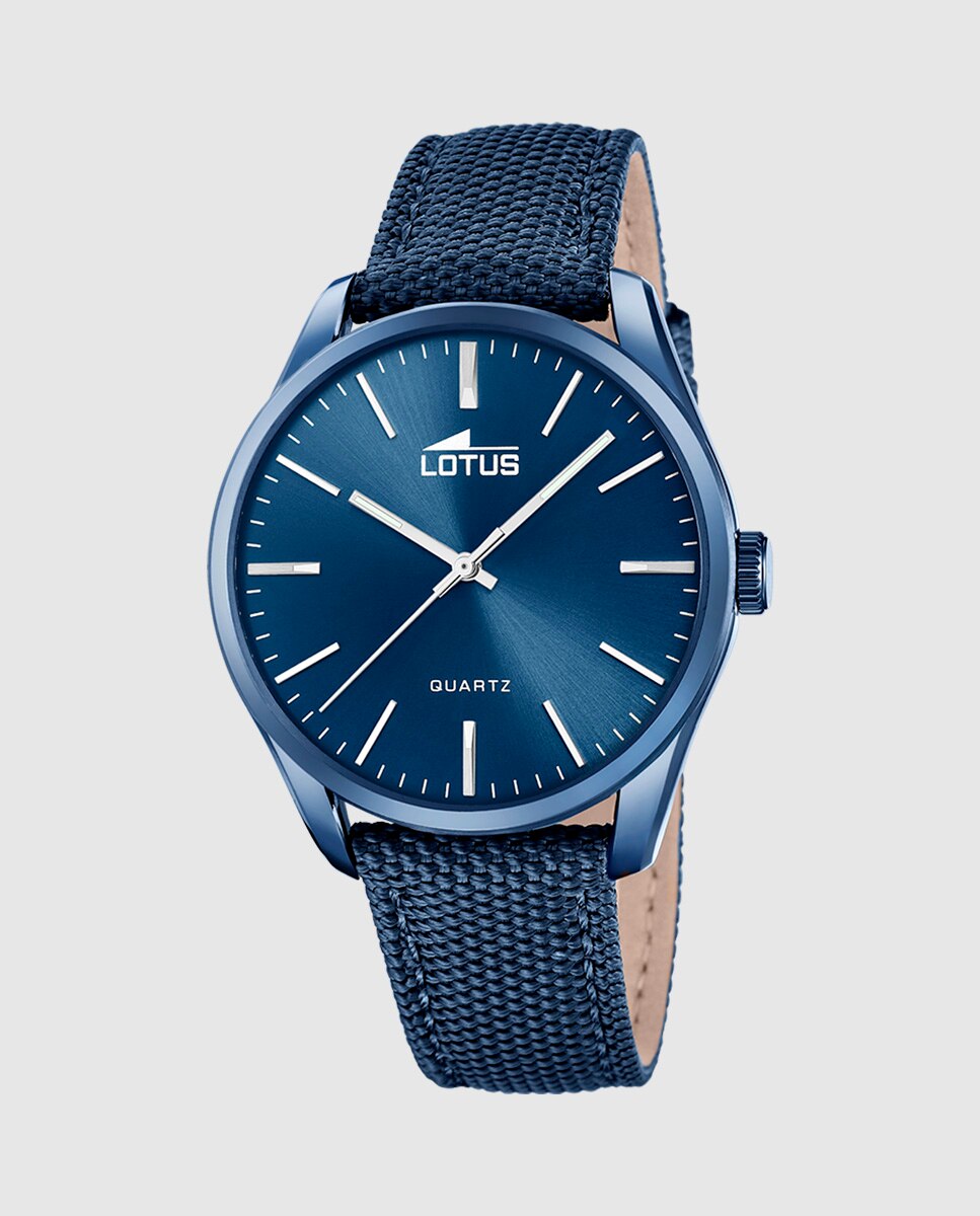 Relógio 19071 1 Minimalist de Têxtil Azul Azul-marinho-1