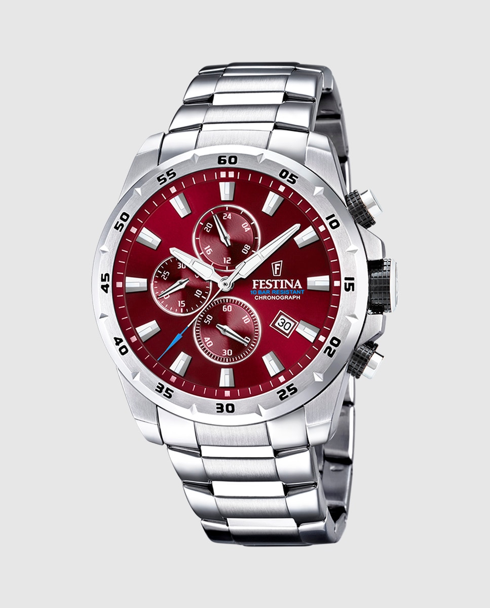 Imagem 0 de Relógio F20463/5 Timeless Chronograph de Aço em Prata