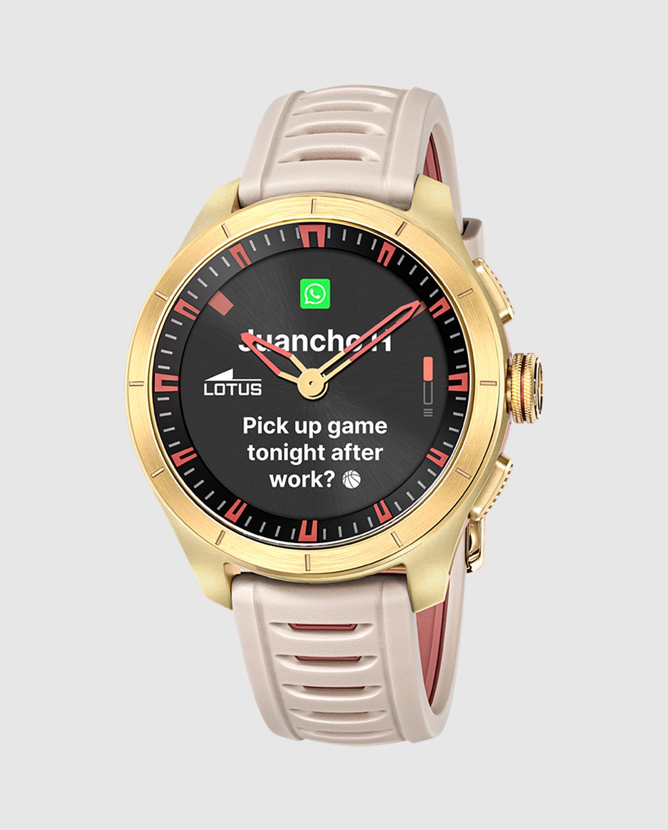 Relógio Smartwatch Unissexo 20001/2 Connected Full D de Borracha em Castanho Castanho-1