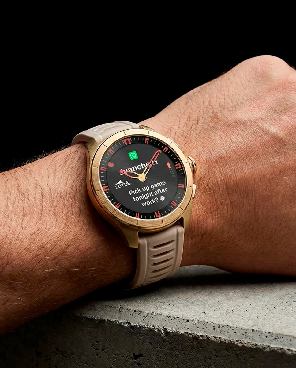Relógio Smartwatch Unissexo 20001/2 Connected Full D de Borracha em Castanho Castanho-6