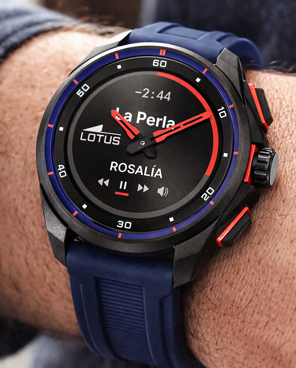 Smartwatch Unissexo 20002/6 Connected Full D de Borracha em Azul Azul-escuro-6