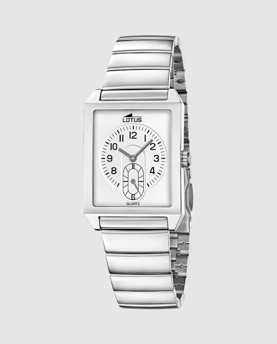 Imagem 0 de Relógio 19076/1 Square Series de Aço Prateado
